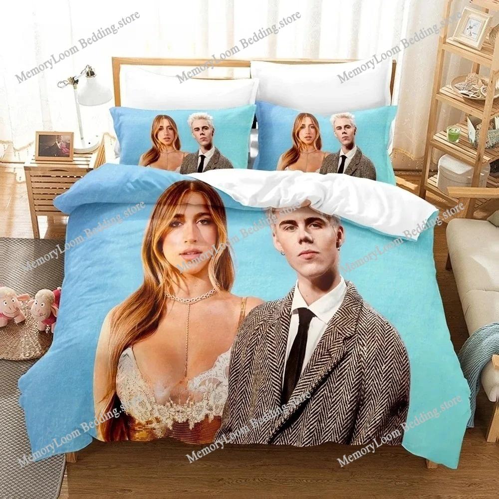 Hot Tate McRae Bedding Set Single Twin Full Queen King Size Bed Set Aldult Boys Bedroom Duvetcover Sets Anime Bed Sheet Set