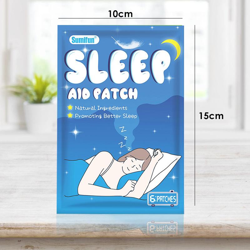 Improve Sleep Patch Anxiety Essential Oil Relieve Headache Stress Plaster Improve Insomnia Quality Body Relax Sticker Natural Sleep Aid Paste