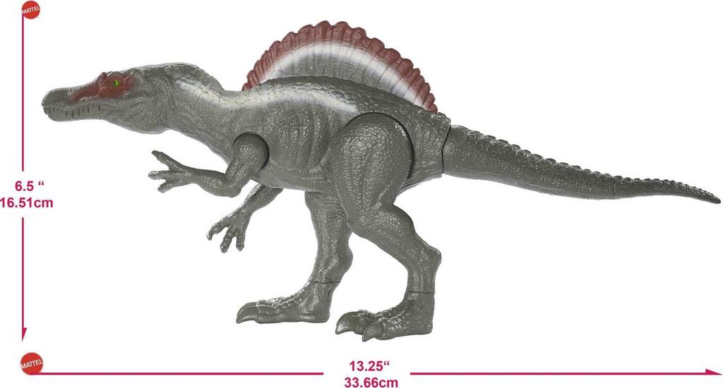 Jurassic World Mattel Basic Figure Spinosaurus JURASSIC WORLD Figure SPINOSAURUS Movie 2 Fallen Kingdom Sequel Dinosaur Mattel Figure Goods 12-inch /