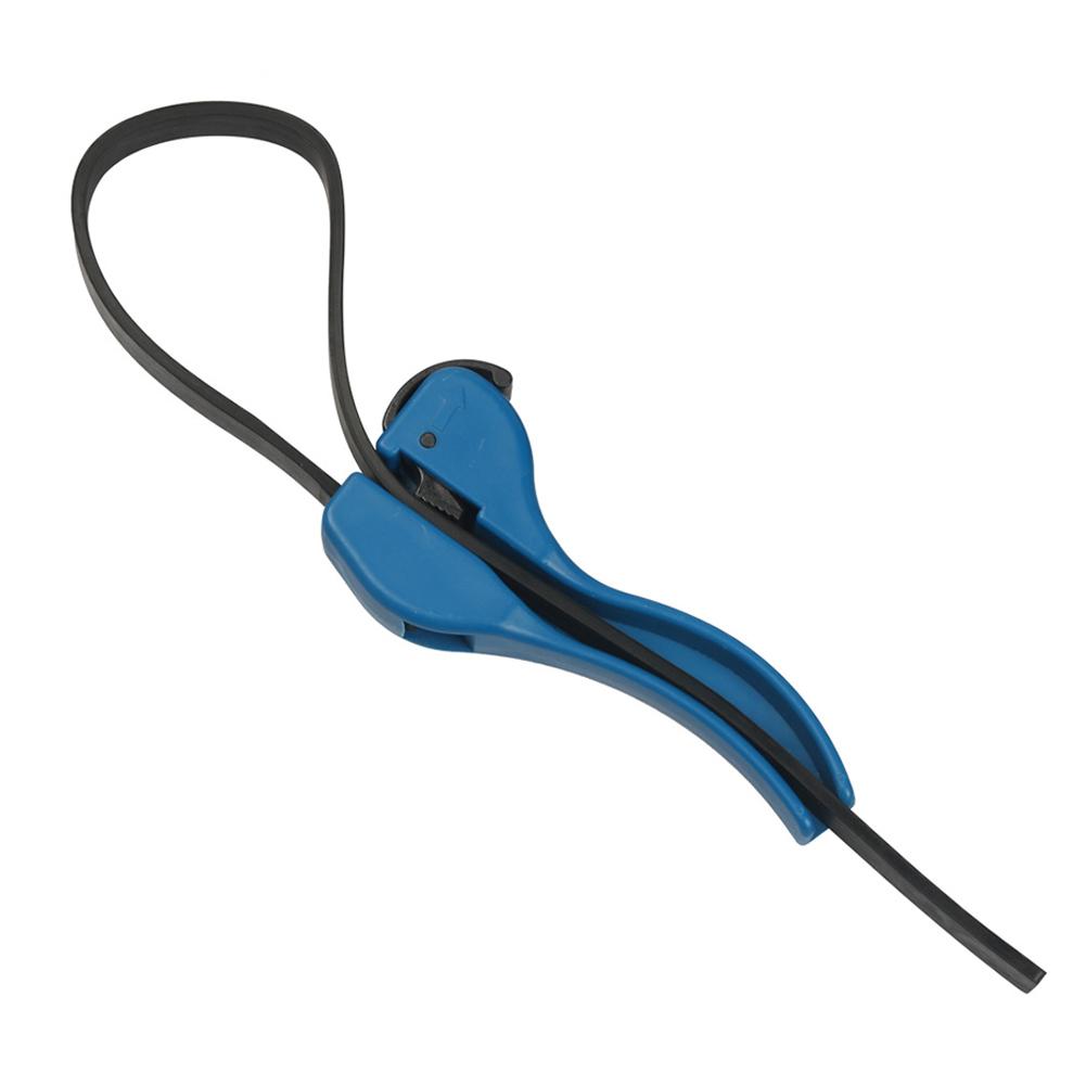 4/6-дюймовый регулируемый резиновый ремешковый ключ Используйте как открывалку для банок Универсальный ключ для масляного фильтра Ключ-захват Трубный ключ для сантехников