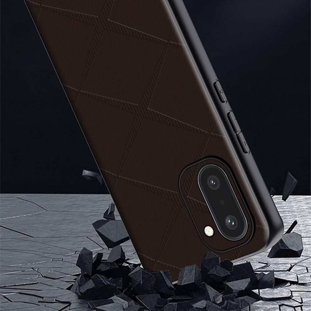 For OnePlus Ace 6T 5G Case X-Patterned TPU PU Leather PC Anti-Drop Phone Cover