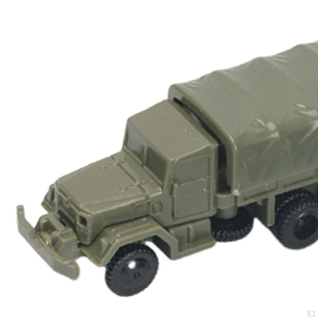 2 шт. 1:144 Колесная модель транспортного средства 4D M35 Truck Education Настольный декор Строительные наборы