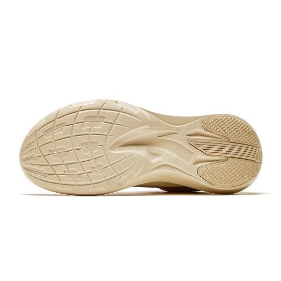Anta Poison Spike 1 Comfortable Cushioning Non-Slip Wear-Resistant Low-Top Casual Running Shoes Women Sneaker Beige 922515552-7