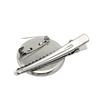 Brand Handmade DIY Metal Brooch Tray Round Disc Pin Buckle Pin Different Size for Choice