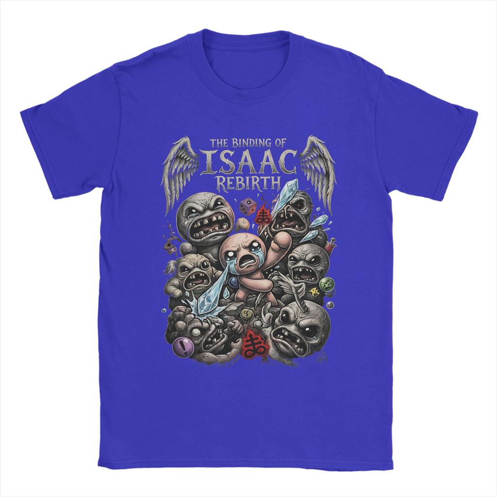 The Binding of Isaac Pixel Cotton T Shirt For Unisex Summer  Vintage T Shirts Crewneck Hippie Tees Big Size Hot Sale Clothing