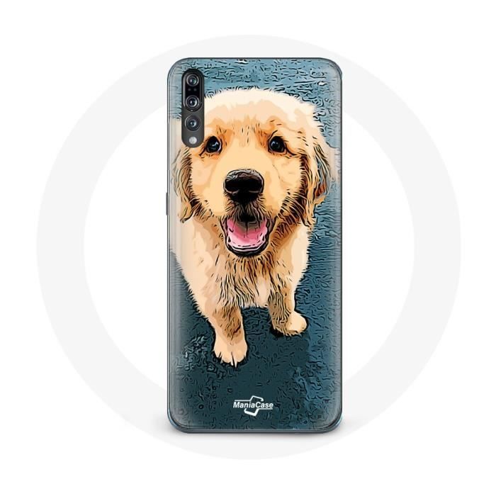 Coque pour Huawei P20 Golden retriever Chiot