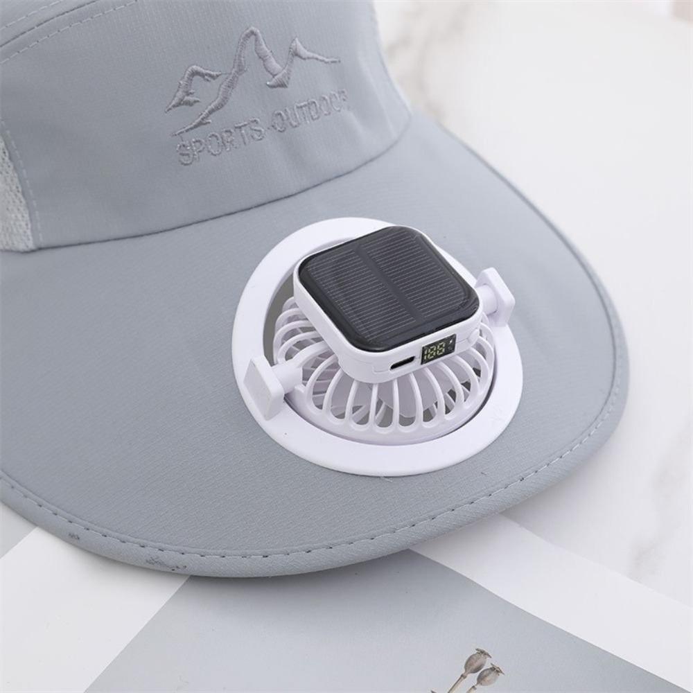 Breathable Solar Fan Hat USB Charging Sun Protection Caps Fashion Full Mesh Hats Summer