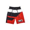 Nike Flight Color-Block Sports Shorts Men Bottoms Black White Red BV9413-658