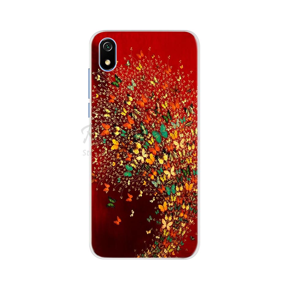 Чехол для Xiaomi Redmi 7A Силиконовый мягкий ТПУ Чехлы для телефона для Xiaomi Redmi 7A Чехол 5,45'' Задняя крышка На Redmi 7 A Redmi7A A7 Fundas