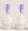 Darling Souvenir| Angel Cupcake Toppers| Its a Girl Baby Shower Birthday Party Dessert Decorations - Pack Of