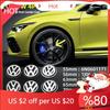 For VW New 4Pcs 56/65/66mm Car Wheel Center Hub Caps Cover Replacement Accessories For Volkswagen VW R GTI Golf 5 7 Caddy Pass