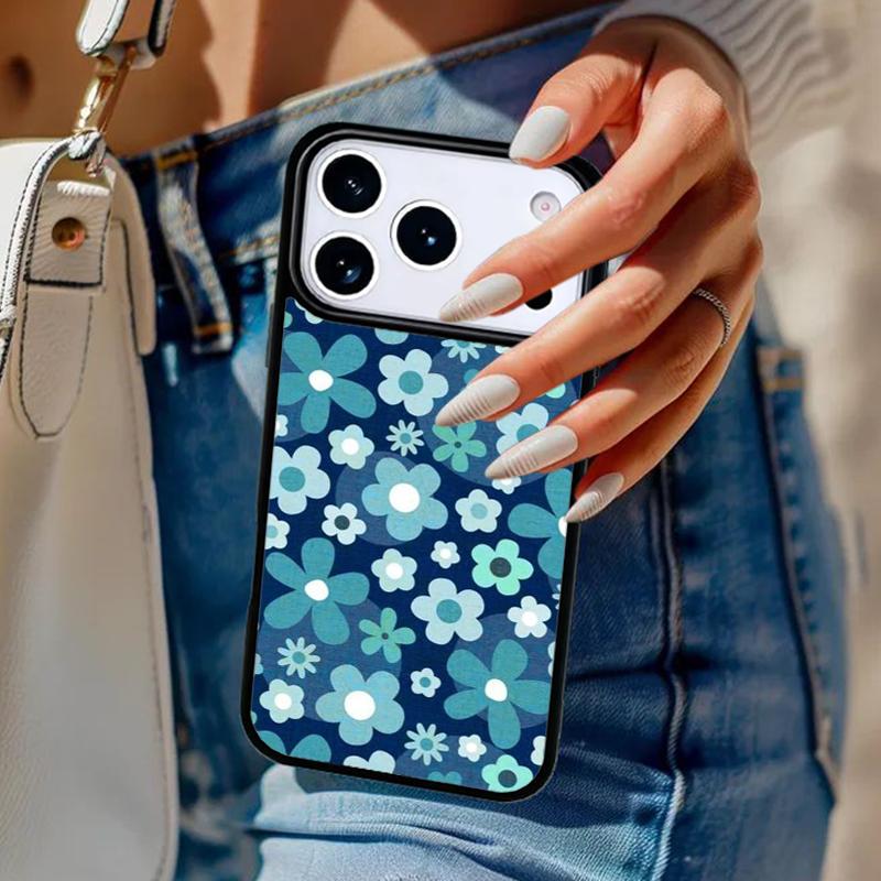 Чехол для телефона с цветочным узором, коллаж из цветов, для iPhone 17 Air 14 15 13 12 Max, чехол для Apple 14 15 16 16e 11 Pro Max Plus Coque