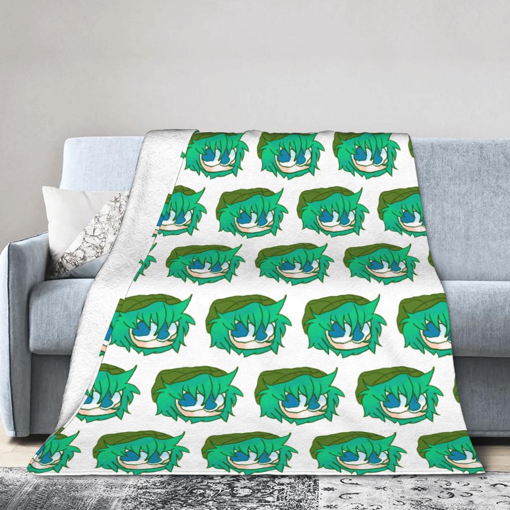 YTTD Аниме Шин Соу Идк Сара Одеяла Твоя очередь умирать Игра Пушистое Смешное Дышащее Плед для Дома Зима