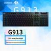 Беспроводная механическая игровая клавиатура Logitech G913 с RGB-подсветкой