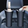 Car Umbrella Storage Bucket Multifunctional Black Plastic Holder Barrel with Hook for Gathering Bottle Shelves Car Trash Can New