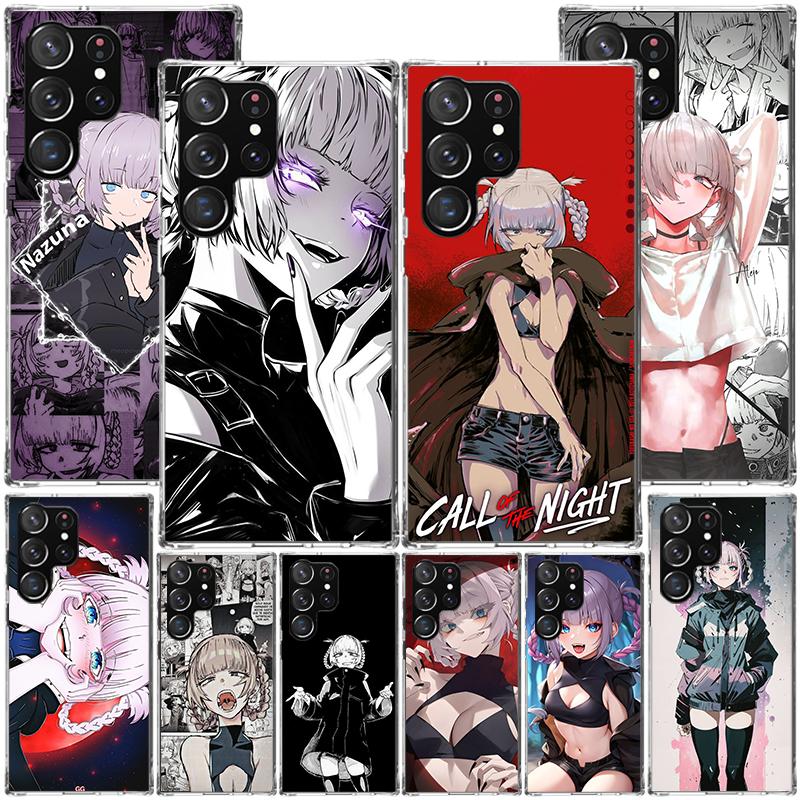 Nazuna Nanakusa Anime Phone Case For Samsung Galaxy S24 S25 Edge S26 Ultra S23 S22 S21 Plus S20 FE + Personalized Print Cover Ga
