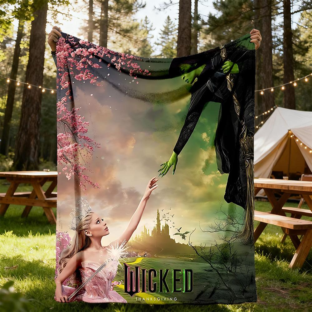 1 шт. Пледы Wicked Fantasy для улицы, легкие, из фланели, мягкие и теплые, для использования в любое время года, для дивана, улицы, кемпинга, гостиной, офиса131