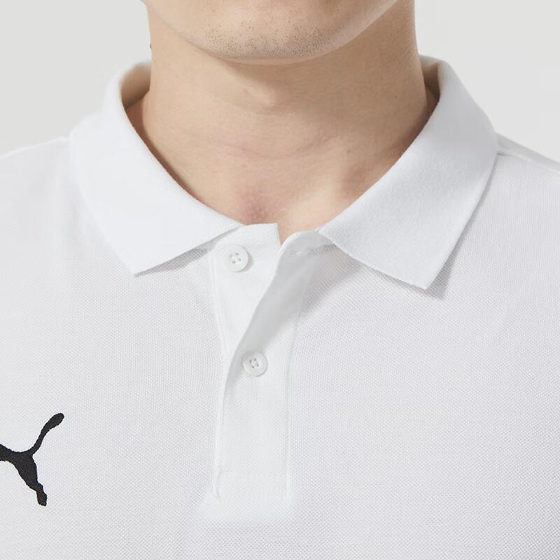 PUMA FIGC RENAISSANCE Polo Shirts Men's White Polo Collar Moderate Straight Fit 658605-04