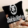 Группа Том Билл Каулитц Tokio Hotel Наволочка Чехол для Подушки-плед в Машину Для Дивана Автомобиля Рождественский Подарок 40x40см 45x45см