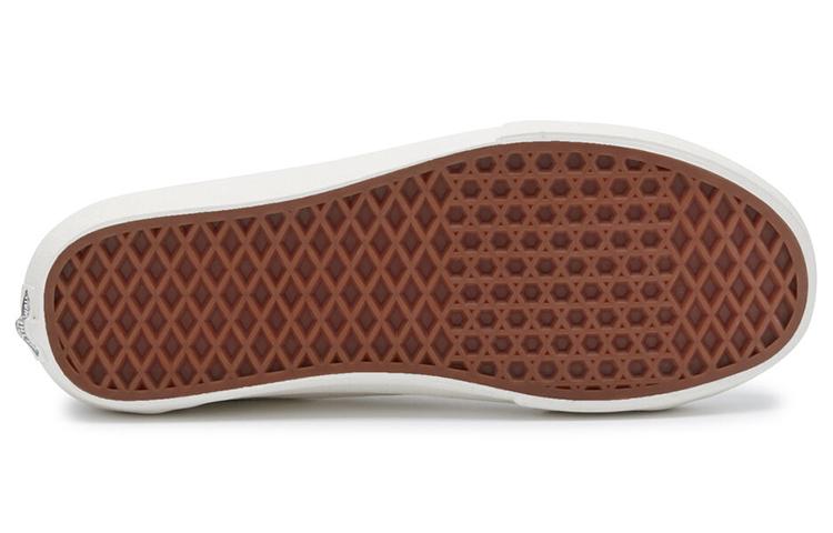 Vans Аутентичные кроссовки для скейтборда с вафельной амортизацией, легкие, дышащие, низкие, унисекс, черно-белая клетка VN0A54F75GU1