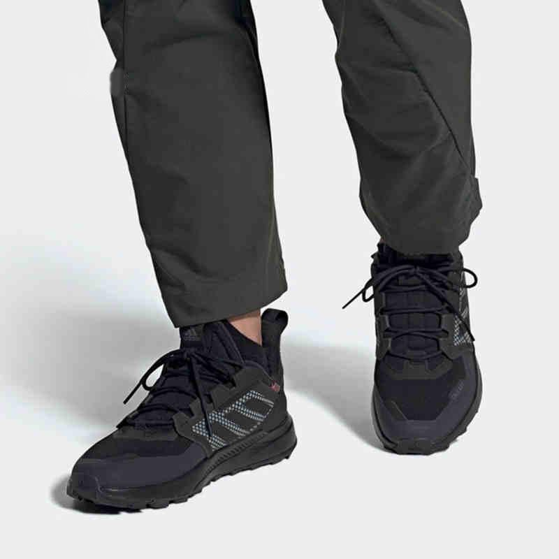 Adidas Terrex Trailmaker C.Rdy Повседневные Универсальные Удобные Тканевые Дышащие Низкие Кроссовки Мужские Кроссовки Черные FX9291