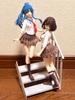 [USED] Kotobukiya Weak Character Tomozaki-kun Figures with Bonus Face Parts: Hinami Aoi and Nanami Minami