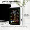6 In 1 Multifunctional Air Quality Monitor Household Formaldehyde TVOC HCHO PM2.5 CO Air Quality Tester Carbon Dioxide Detector