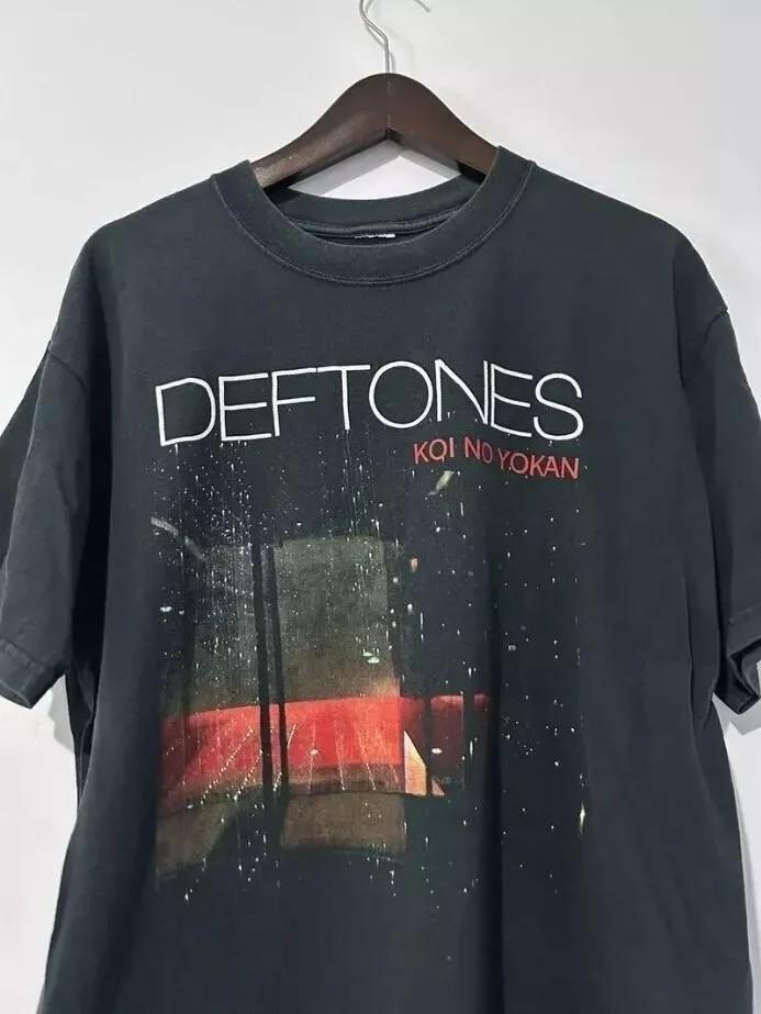 Deftones Koi No Yokan Футболка Черная Футболка Рок-Группы S-4XL Унисекс Футболка