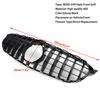 GTR Style Front Bumper Grill Grille fit Mercedes W205 C250 C300 C43 2015-2018