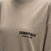 Fear of God Essentials Классическая футболка Homestead Heather Мужские Топы Серый 125AS254191F