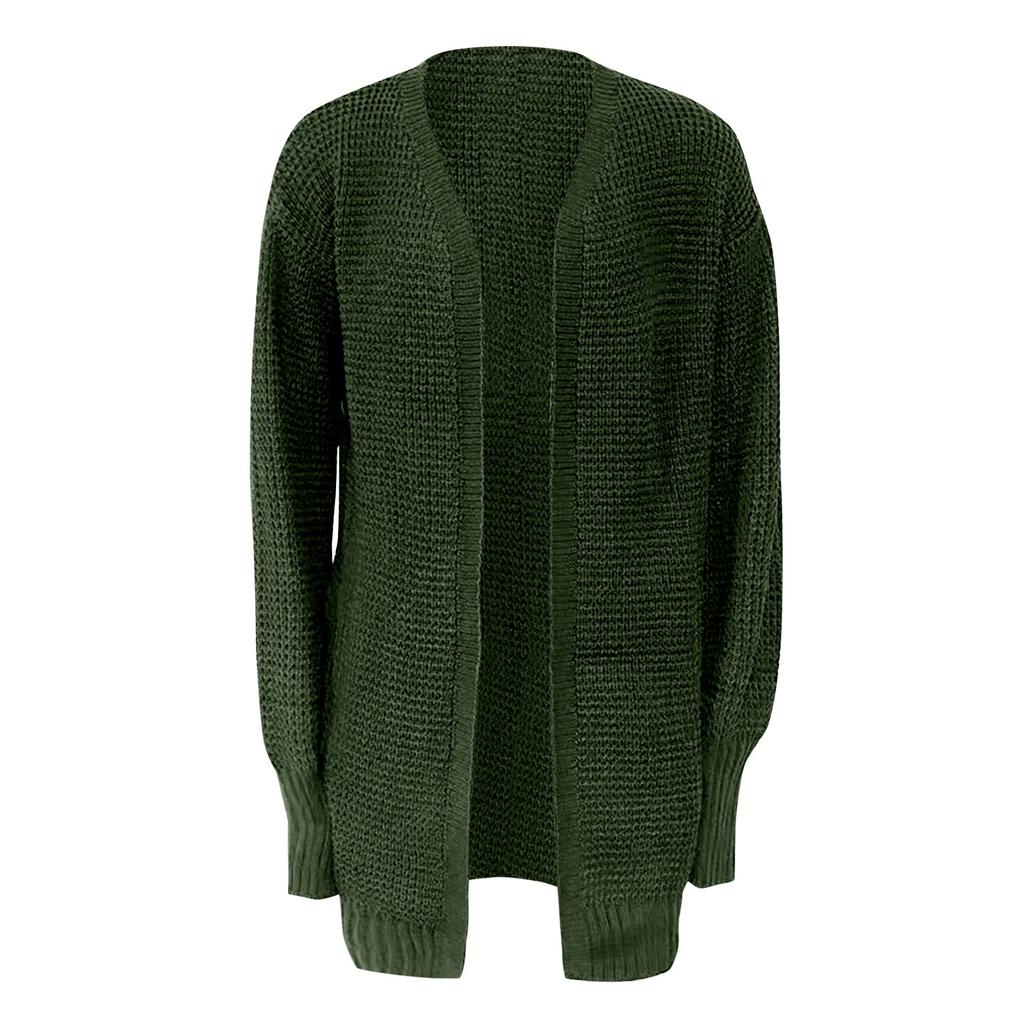 Мужской длинный стиль, осенне-зимний свободный вязаный кардиган, свитер с длинными рукавами, мужские топы