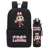 2Pcs/set Carcoon Printed Printed Backpack with Water Bottle Boy Girl Schoolbag Student Backpack 750Ml Outdoor Sports Water Cup