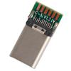 12-контактный Разъем Type C Паяемый USB3.1 Конвертер Штекер Розетка Кабельный Адаптер Печатная плата 56k Резистор