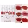 Six Love Bear Lip Glaze Set Non-fading Waterproof Tender Lip Glaze Gift Box