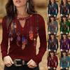 Retro European & American Women's Irregular Loose Long-Sleeve Tops - 2021 Autumn Collection