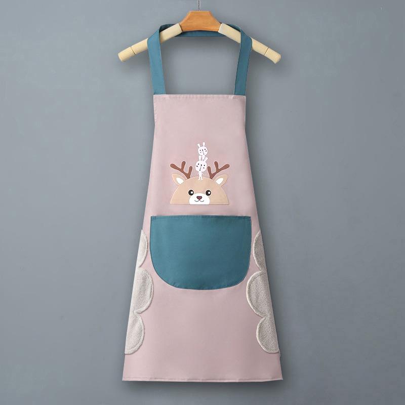 Водонепроницаемый и маслостойкий ПВХ фартук с логотипом и поясным ремнем для кухни и общественного питания