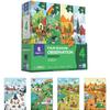 Level 1 2 3 4 5 6 7 Learning Puzzle, Four SeasonsIPromotes Observation Logical ThinkingIClassic Children's Puzzle Toy Set with 2 Puzzle Boxes