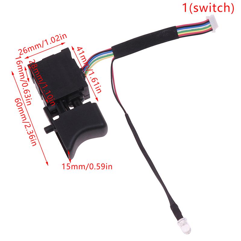 Speed Switches Control Board Switch Drive Board Controlle For Dayi 2106 169 Brushless Electric Wrench Motherboard Accessories