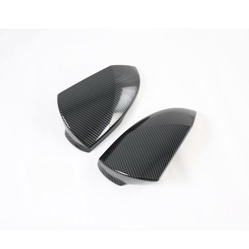 For Hyundai Elantra CN7 - Car Rearview Mirror Cover Trim,accessories Black Carbon Fibre Side Mirror Covers Avante
