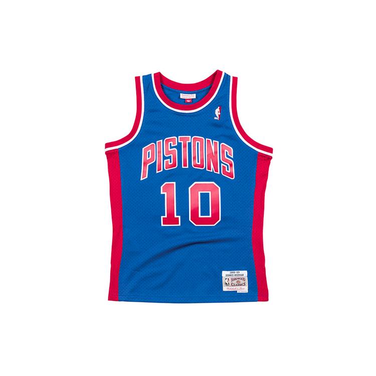 Mitchell Ness Basketball Jerseys Men's Blue Moderate Other SMJYGS18162-DPIROYA88DRD