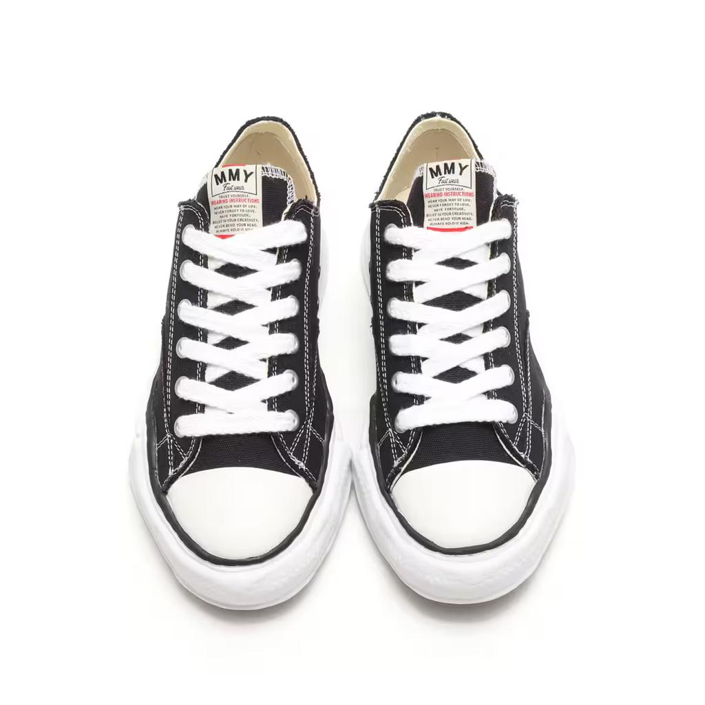 A01FW702-black Maison MIHARA YASUHIRO PETERSON Original Sole Canvas Low (Мужской)