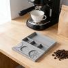 Espresso Tamping Mat Non-Slip Silicone Tamper Mat Heat Resistant Coffee Tamping Station for Home Baristas