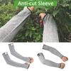 1Pcs/1Pair Bracers Protector Safety Sleeves Level 5 Guard Gloves Durable Anti-cut Arm Sleeve