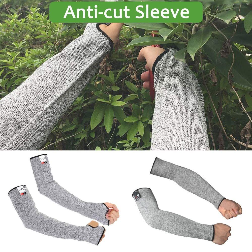 1Pcs/1Pair Bracers Protector Safety Sleeves Level 5 Guard Gloves Durable Anti-cut Arm Sleeve
