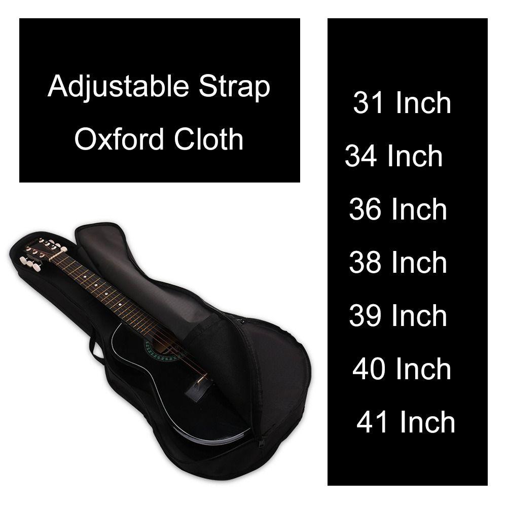 Рюкзак для гитары из ткани Оксфорд, регулируемый ремень, сумка на одно плечо, толстая сумка для гитары, сумки для инструментов