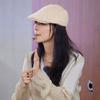 Кепка козырьком женская осенне-зимняя шапка дышащая ретро британская кепка задом наперед литературная и с чувством стиля