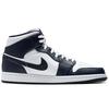 Air Jordan 1 Mid 'Obsidian White' 554724-174