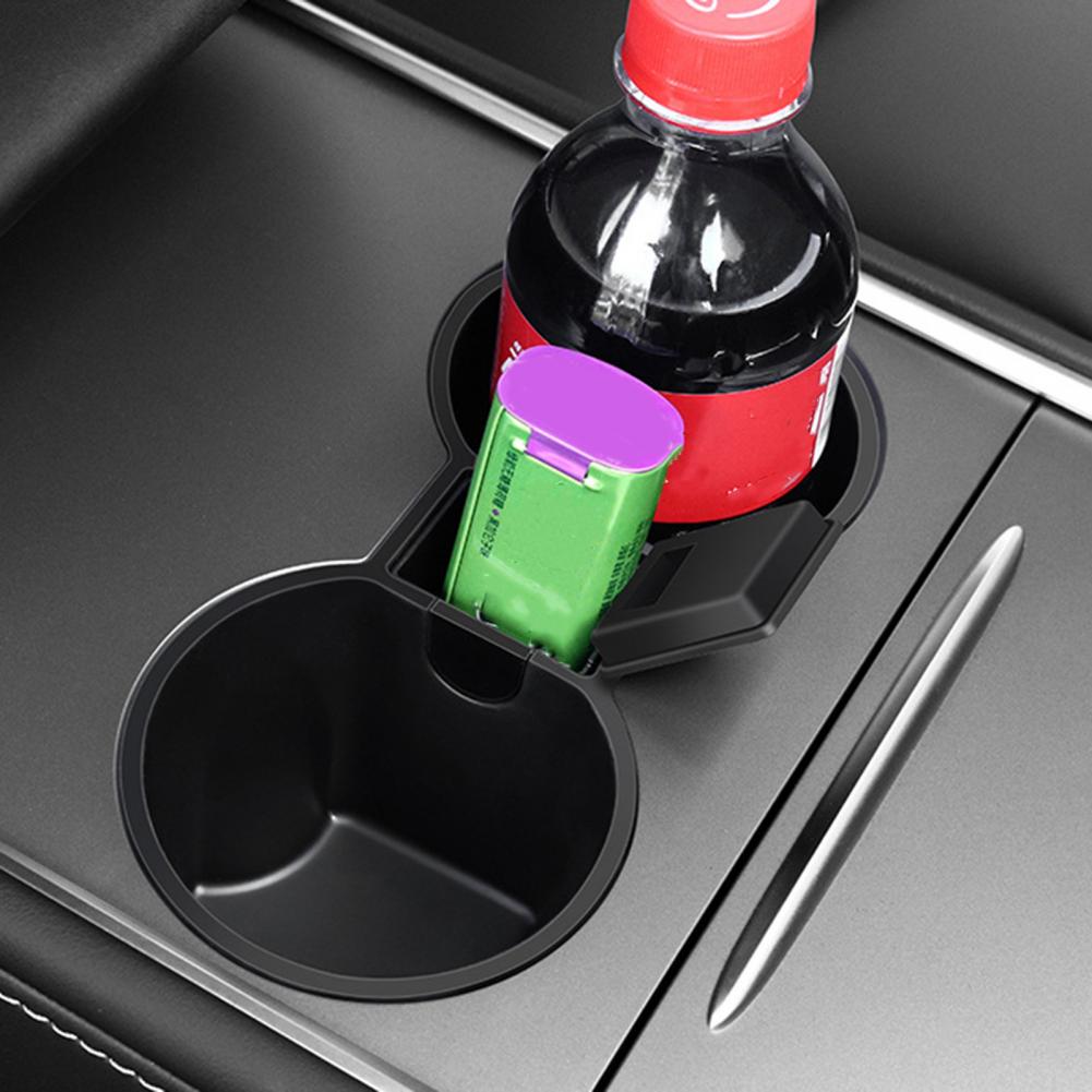 Лотки на центральную консоль для Tesla Model 3 Y Highland Аксессуары-органайзеры Ящик для хранения под сиденьем Скрытые отделения в подлокотнике Подстаканник