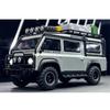 1/32 Land Range Rover Defender Van Alloy Camping Car Model Diecasts Metal Toy Off-Road Vehicles Car Model Sound Light Kids Gifts