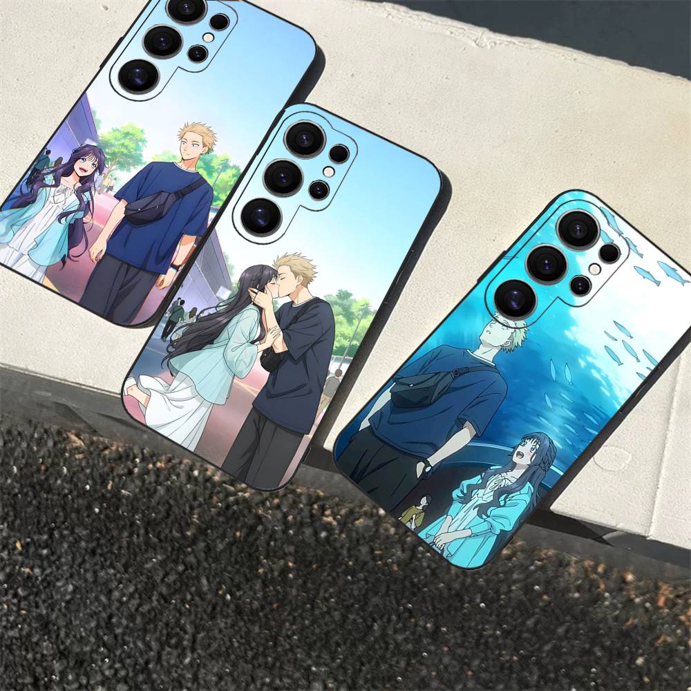 Аниме Милые Каоруко и Ринтаро Чехол для телефона для Samsung S 24 fe 25 Ultra plus 20 lite 21 30 22 23 24 22 Ultra 5G Fundas